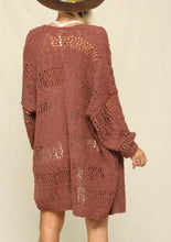 Load image into Gallery viewer, Open Front Light Knit Cardi