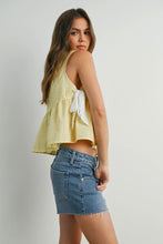 Load image into Gallery viewer, Babydoll Side Tie Top