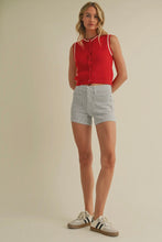Load image into Gallery viewer, Railroad Striped Shorts