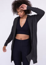 Load image into Gallery viewer, Hooded Open Front Cardi