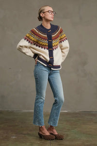 Toggle Button Cardigan