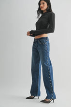 Load image into Gallery viewer, Studded Baggy Jeans