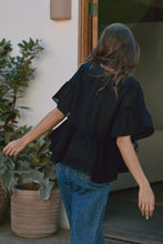 Load image into Gallery viewer, Eyelet Collared Top