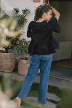 Load image into Gallery viewer, Eyelet Collared Top