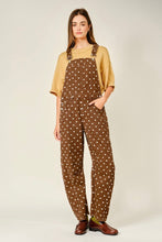 Load image into Gallery viewer, Fall Polka Dot Overalls