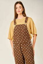 Load image into Gallery viewer, Fall Polka Dot Overalls