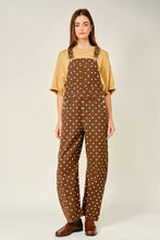 Load image into Gallery viewer, Fall Polka Dot Overalls