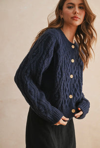 Cable Knit Cardigan