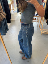 Load image into Gallery viewer, Studded Baggy Jeans
