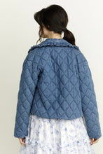 Load image into Gallery viewer, Quilted Denim Jacket