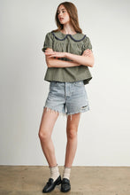 Load image into Gallery viewer, Peter Pan Collar Top