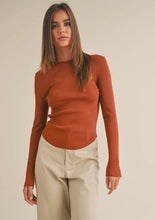 Load image into Gallery viewer, Ribbed Long Sleeve Knit