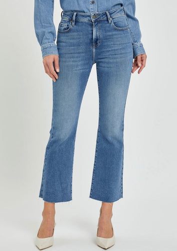 Cropped Bootcut Jeans