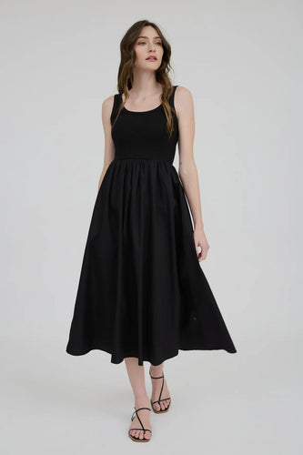 Mixed Media Tank Dress