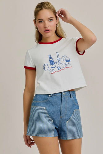 Sundays Ringer Tee