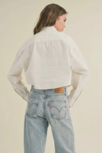 Load image into Gallery viewer, Cropped Button Down