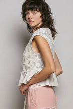 Load image into Gallery viewer, Woman wearing a light-colored sleeveless top and pink pants against a plain background