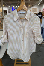 Load image into Gallery viewer, Striped shirt on a mannequin in a store setting