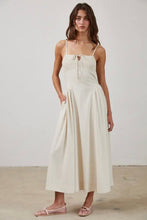 Load image into Gallery viewer, Woman wearing a white dress against a plain background