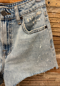 Paint Splattered Cutoffs