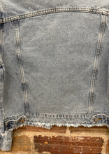 Load image into Gallery viewer, Distressed Denim Jacket