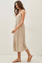 Load image into Gallery viewer, Linen Blend Beach Dress