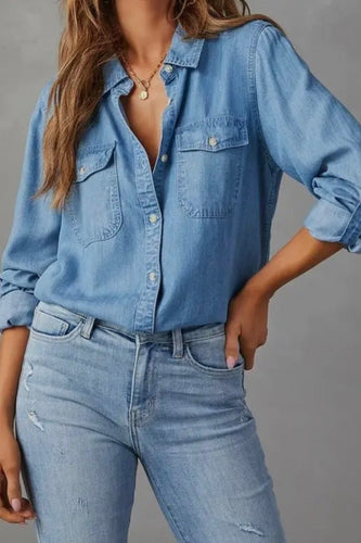 Denim Button Down