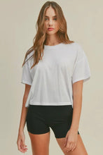 Load image into Gallery viewer, Oversized Mom Crop Tee