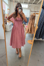 Load image into Gallery viewer, Checkered Midi Dress