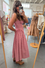 Load image into Gallery viewer, Checkered Midi Dress