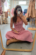 Load image into Gallery viewer, Checkered Midi Dress