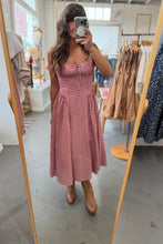 Load image into Gallery viewer, Checkered Midi Dress