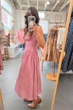Load image into Gallery viewer, Checkered Midi Dress