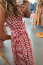 Load image into Gallery viewer, Checkered Midi Dress