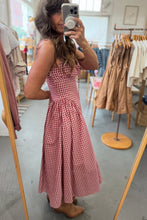 Load image into Gallery viewer, Checkered Midi Dress