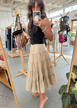 Load image into Gallery viewer, Tiered Midi Skirt