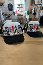 Load image into Gallery viewer, Mommy + Me Rockstar Trucker Hat Set