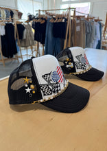 Load image into Gallery viewer, Mommy + Me Rockstar Trucker Hat Set