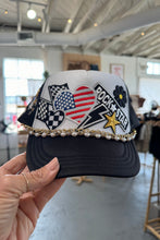 Load image into Gallery viewer, Mommy + Me Rockstar Trucker Hat Set