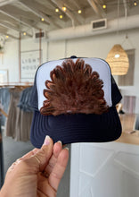 Load image into Gallery viewer, Brown Feathered Hat