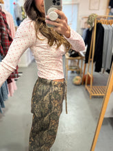 Load image into Gallery viewer, Pink + Red Jammie Shirt