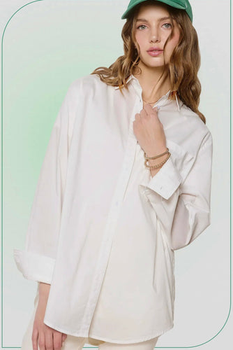 Crisp Cotton Button Down