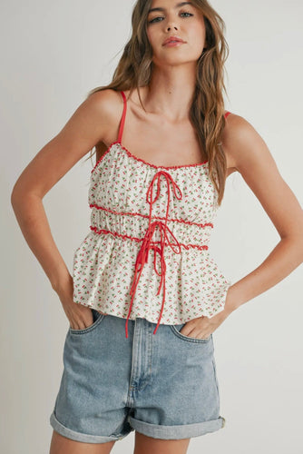 Cherry Cami Top