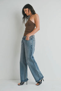 Mid-Rise Slouchy Jean