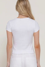 Load image into Gallery viewer, Person wearing a plain white t-shirt and pants against a light background
