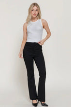 Load image into Gallery viewer, Woman wearing a striped sleeveless top and black pants on a white background