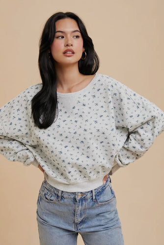 Ditsy Floral Sweatshirt